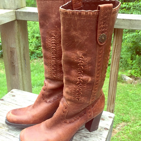 Gianni Bini Shoes Womens Gianni Bini High Heeled Boots Poshmark